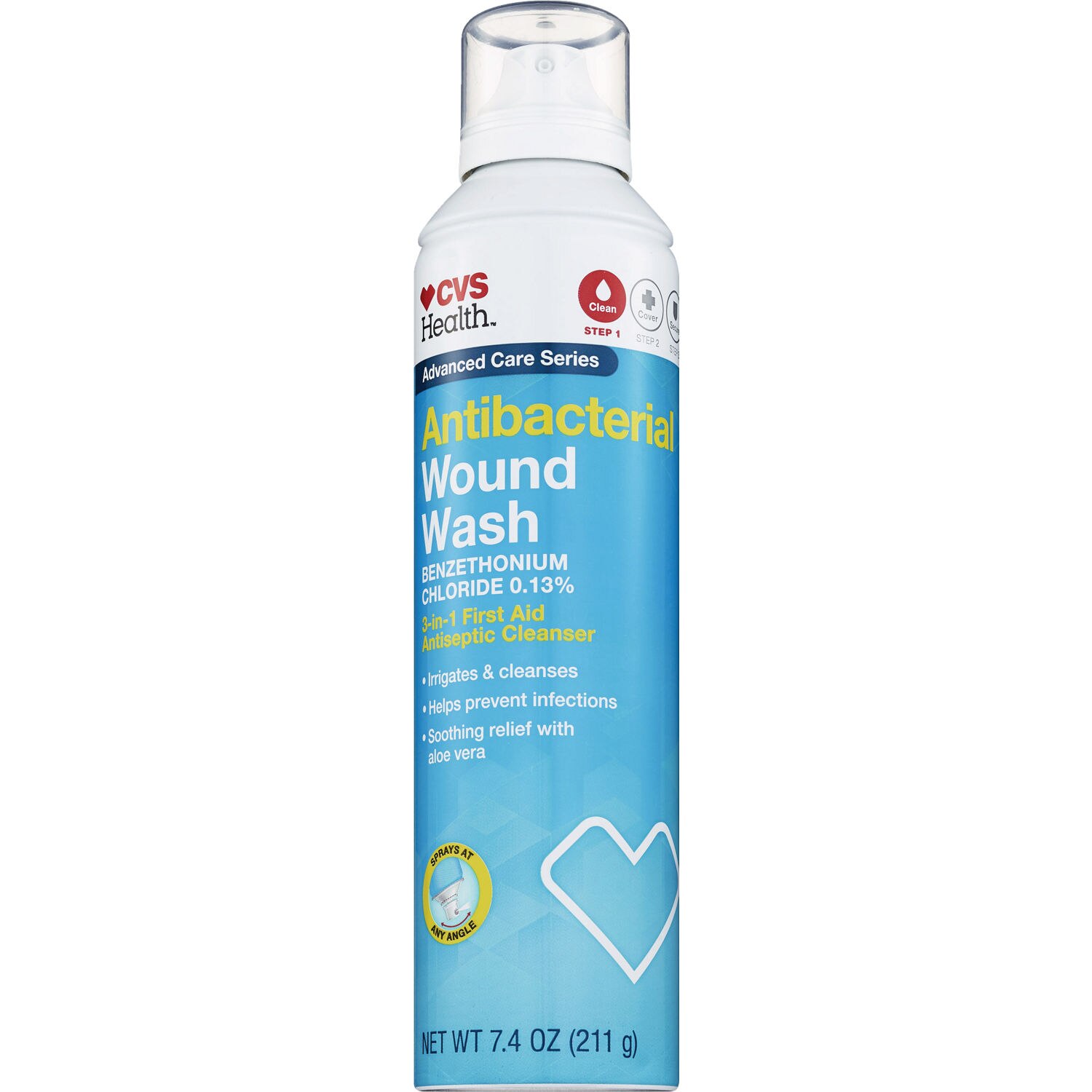 CVS Health Antibacterial Wound Wash