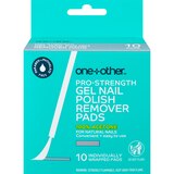 one+other Pro Strength 100% Acetone Gel Nail Polish Remover Pads, thumbnail image 1 of 3