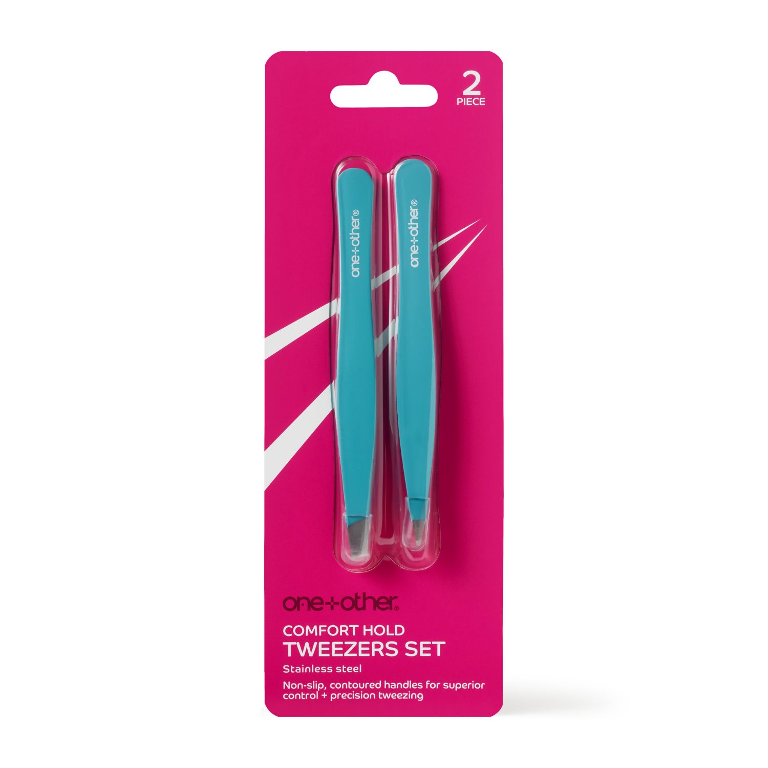 one+other Comfort Hold Tweezer Duo