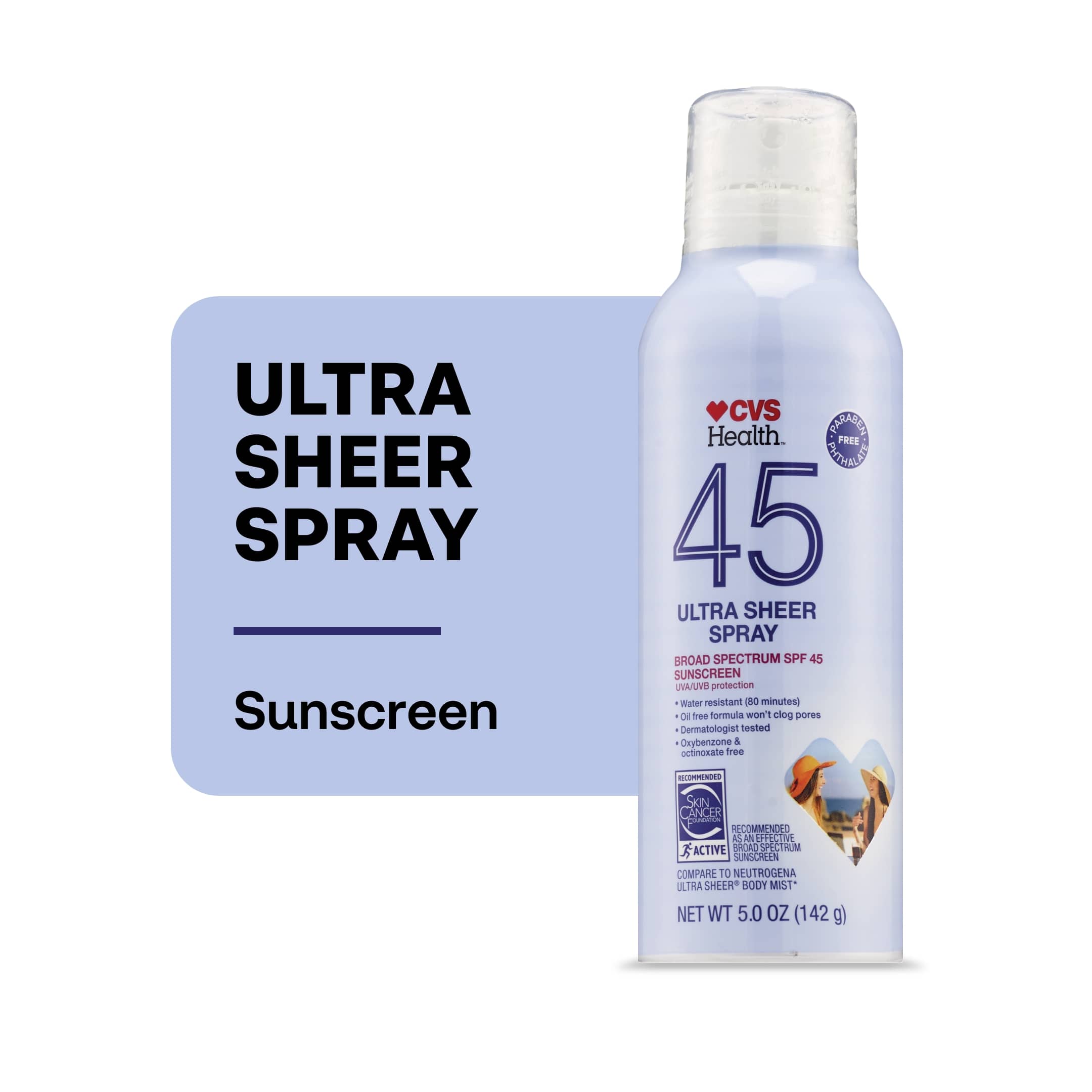 CVS Health Sheer Mist Sunscreen