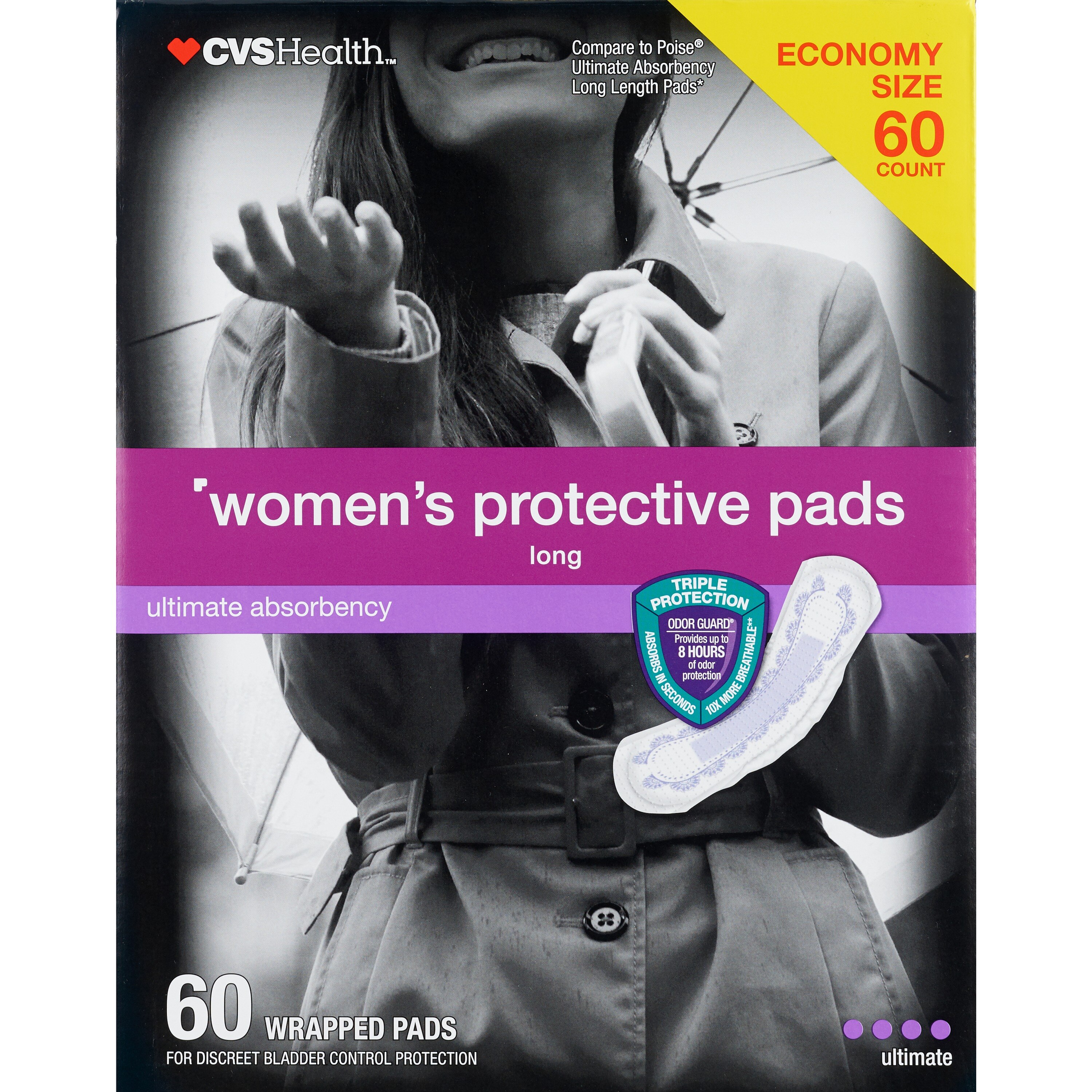 CVS Health Women's Protective Pads Ultimate Absorbency