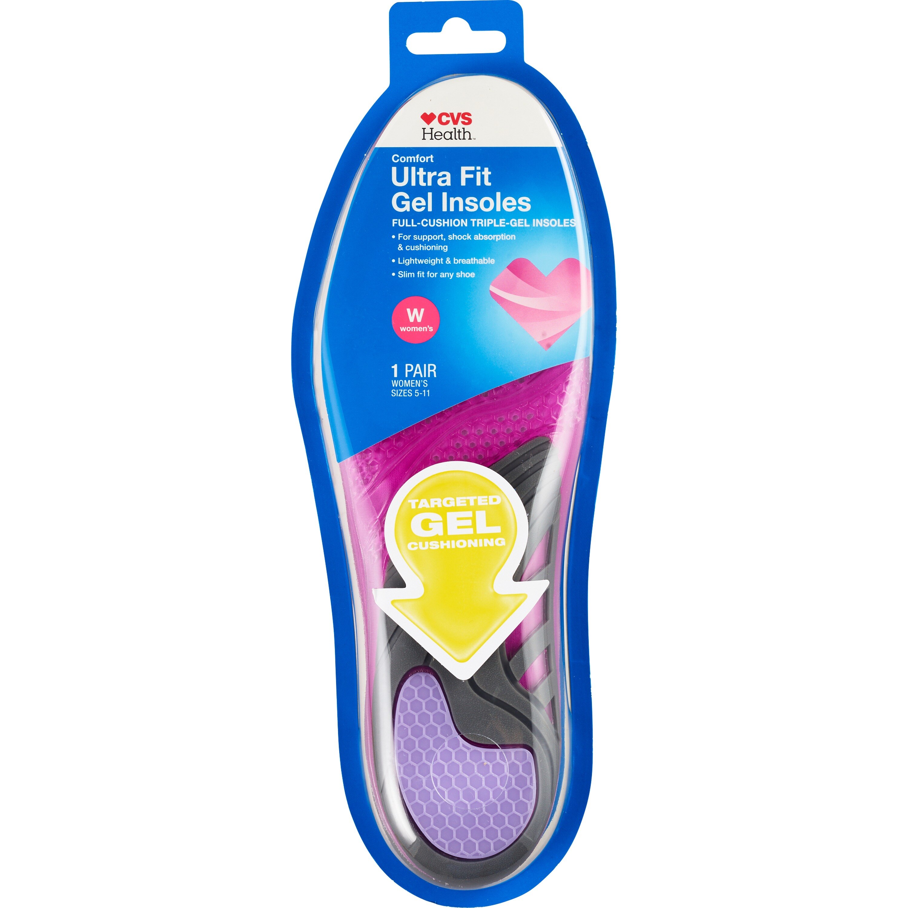 CVS Ultra Fit Gel Insoles