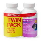 CVS Health Melatonin 5MG Tablets, Twin Pack, thumbnail image 1 of 5