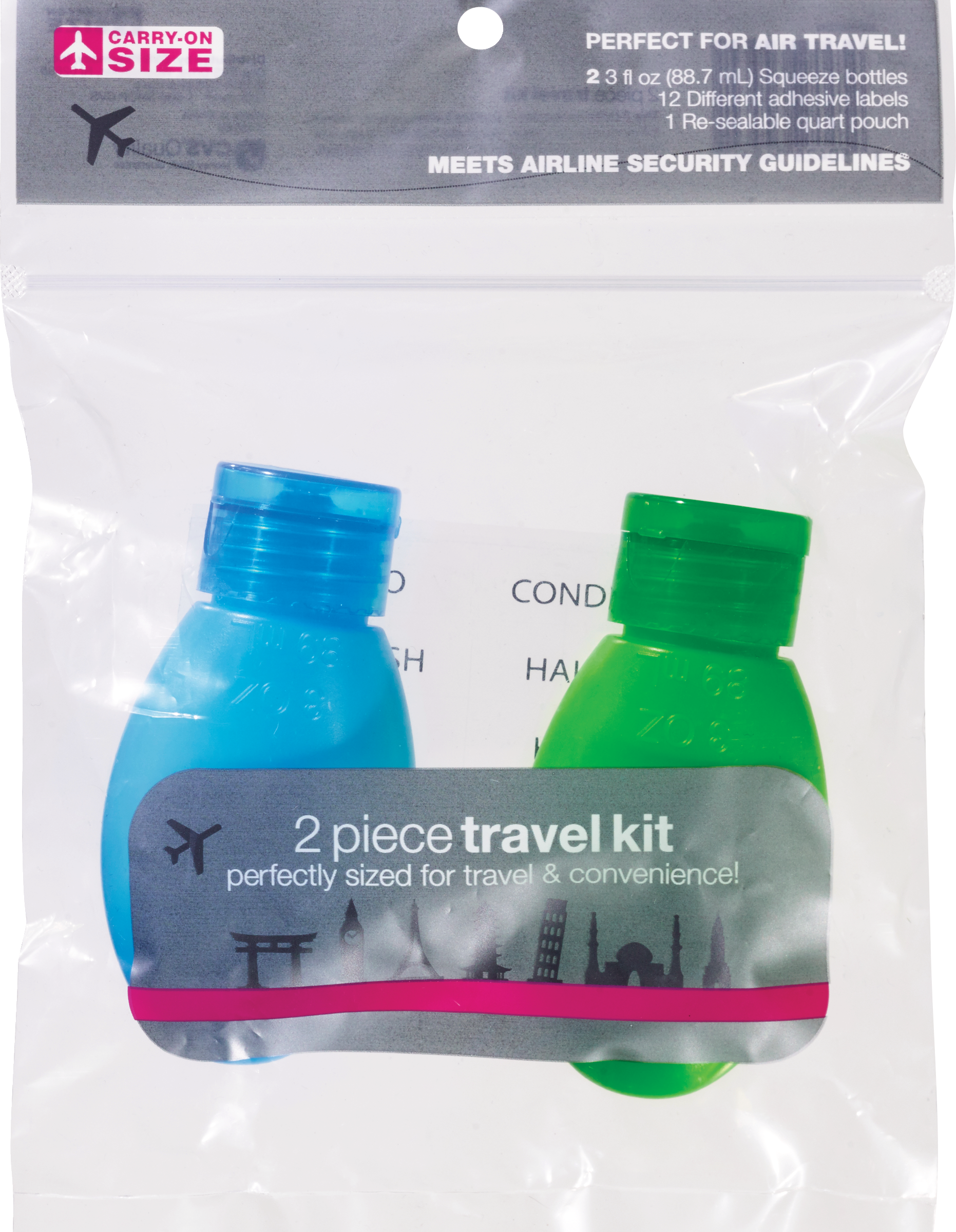 2 Piece Travel Kit