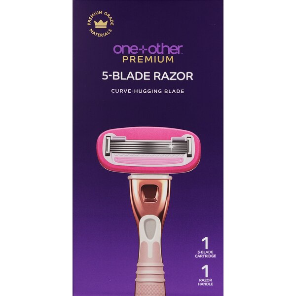 one+other Blissfully Smooth, 5-Blade Razor