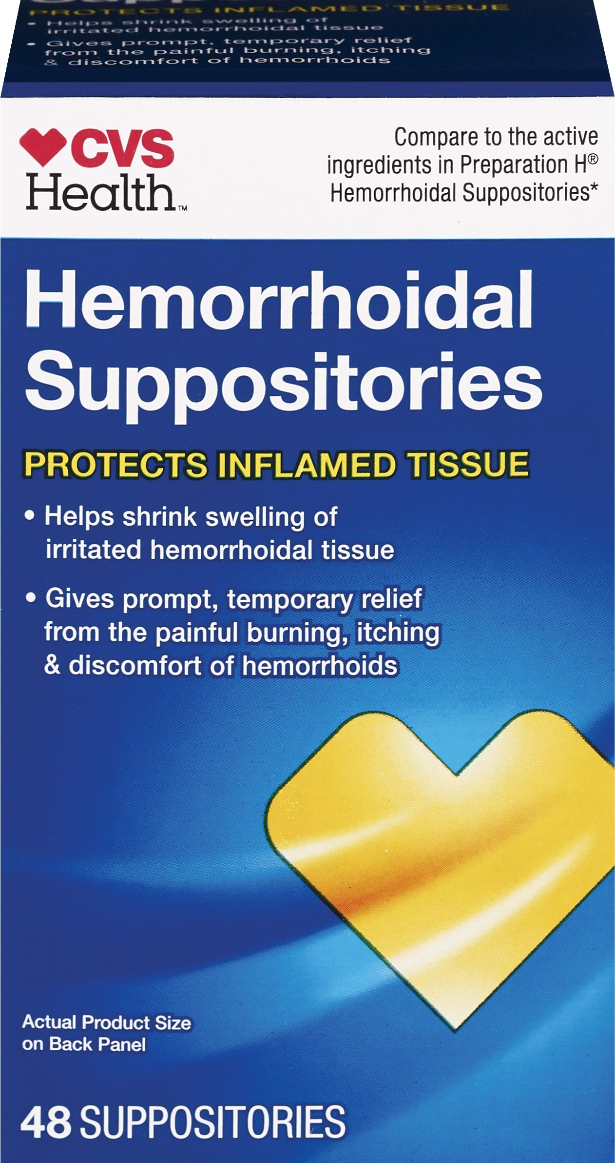 CVS Health Hemorrhoidal Suppositories