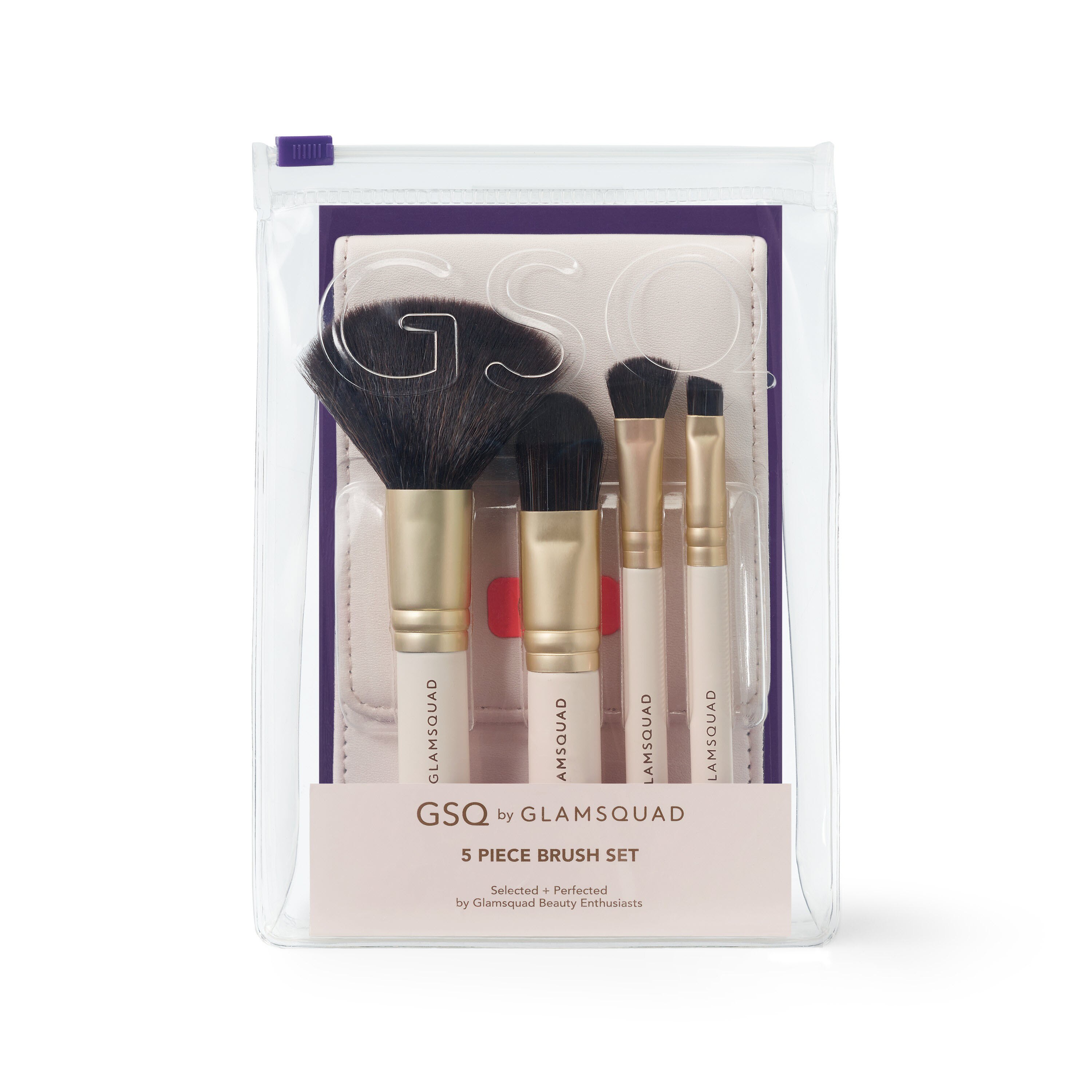 GSQ by GLAMSQUAD 5 Piece Brush Set