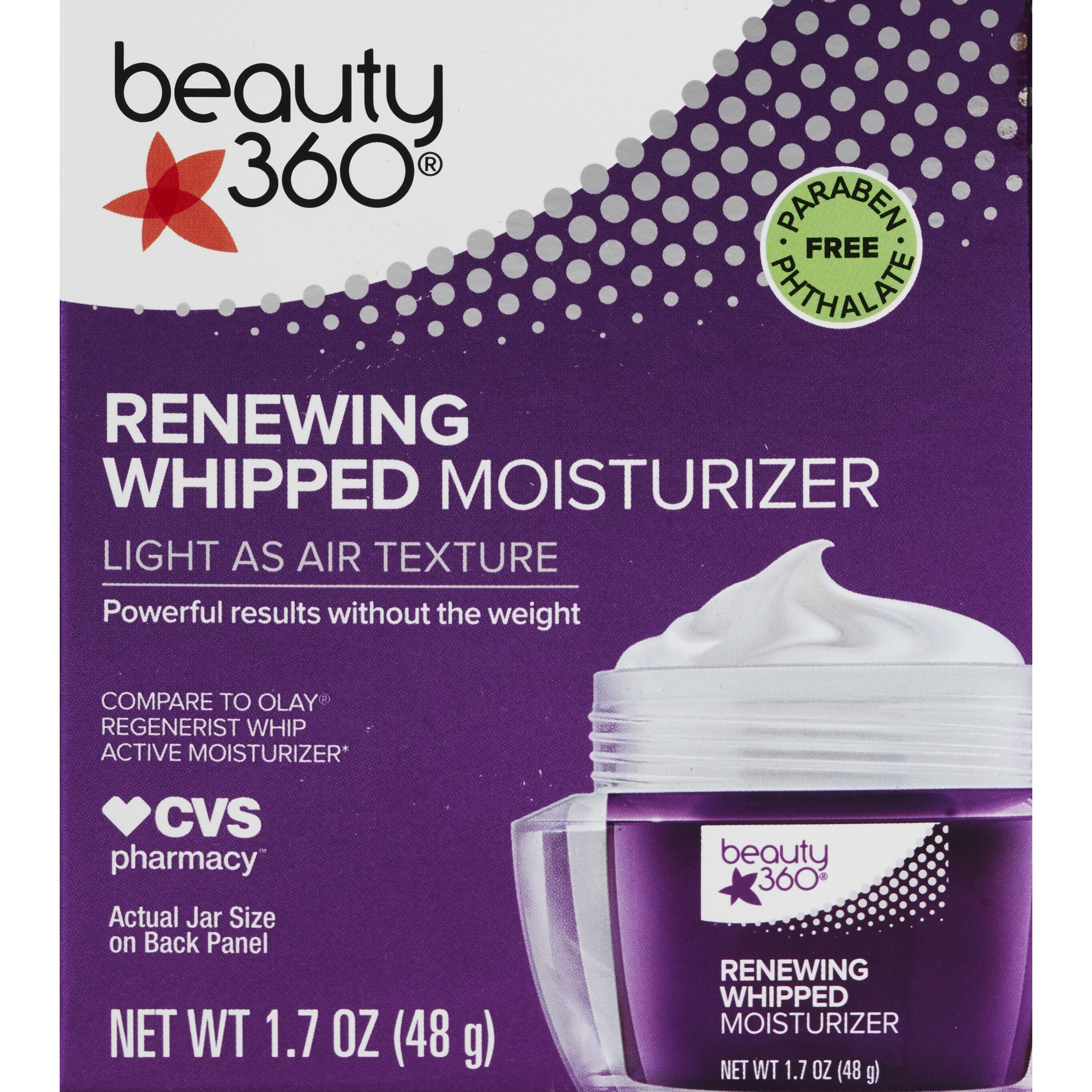 Beauty 360 Renewing Whipped Moisturizer, 1.7 OZ