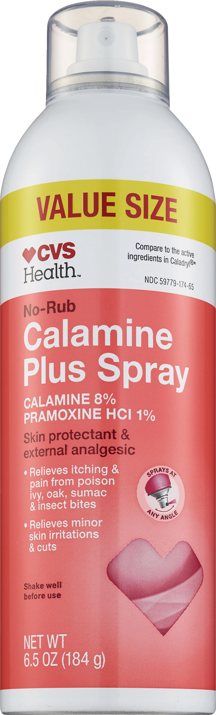 CVS Health No-Rub Calamine Plus Spray