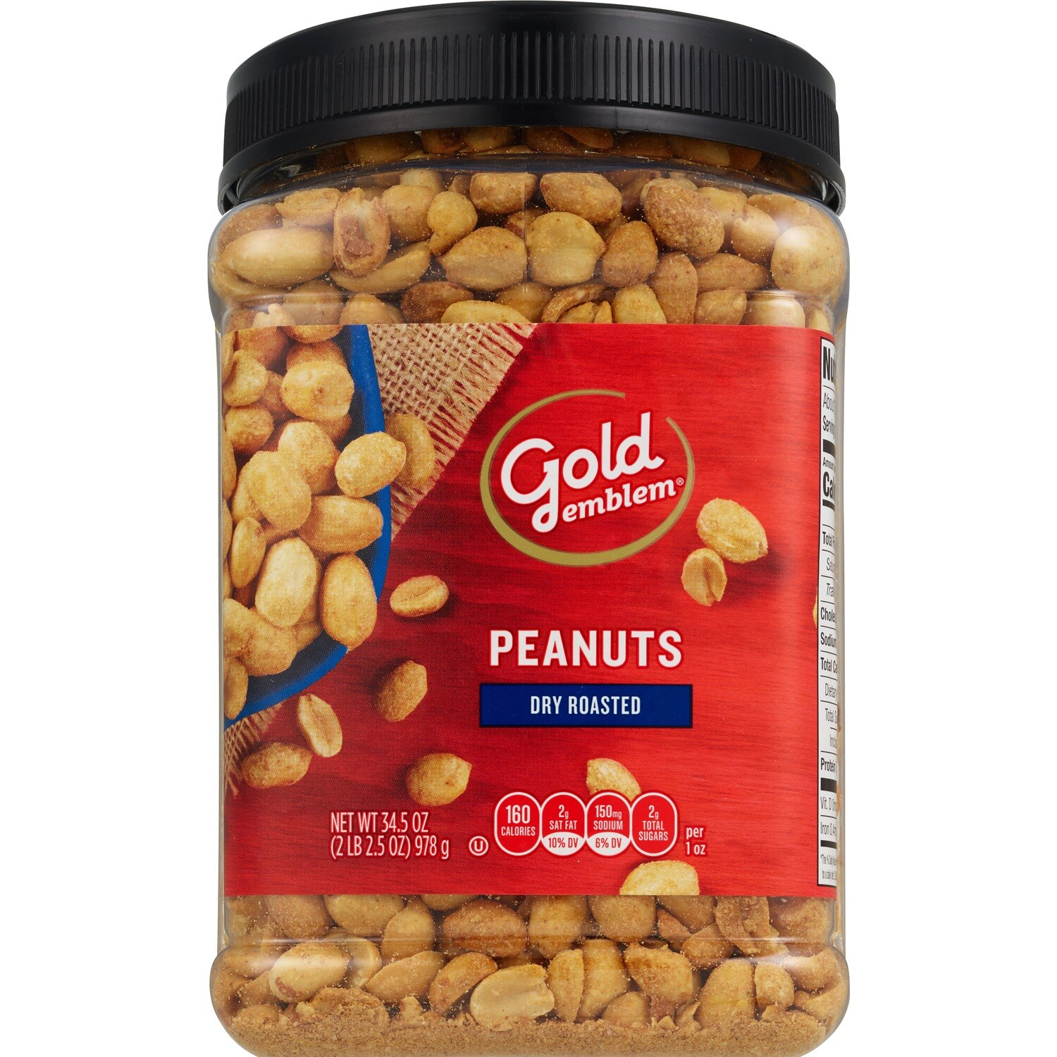 Gold Emblem Dry Roasted Peanuts