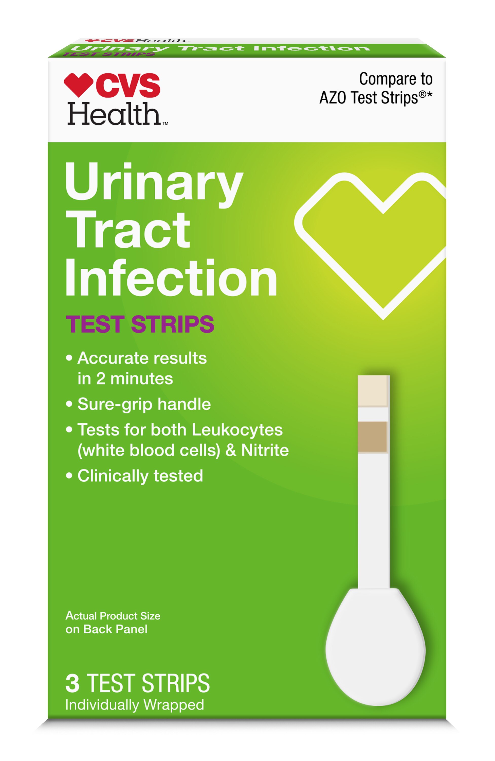 CVS Health Urinary Tract Infection Test Strips 3 CT