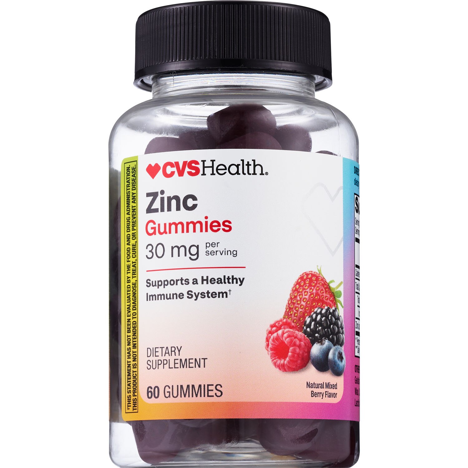 CVS Health Organic Zinc Gummies, 60 CT