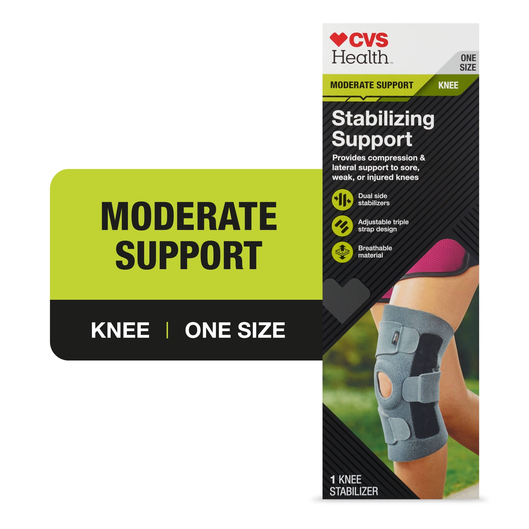 CVS Health Adjustable Stabilizing Knee Support