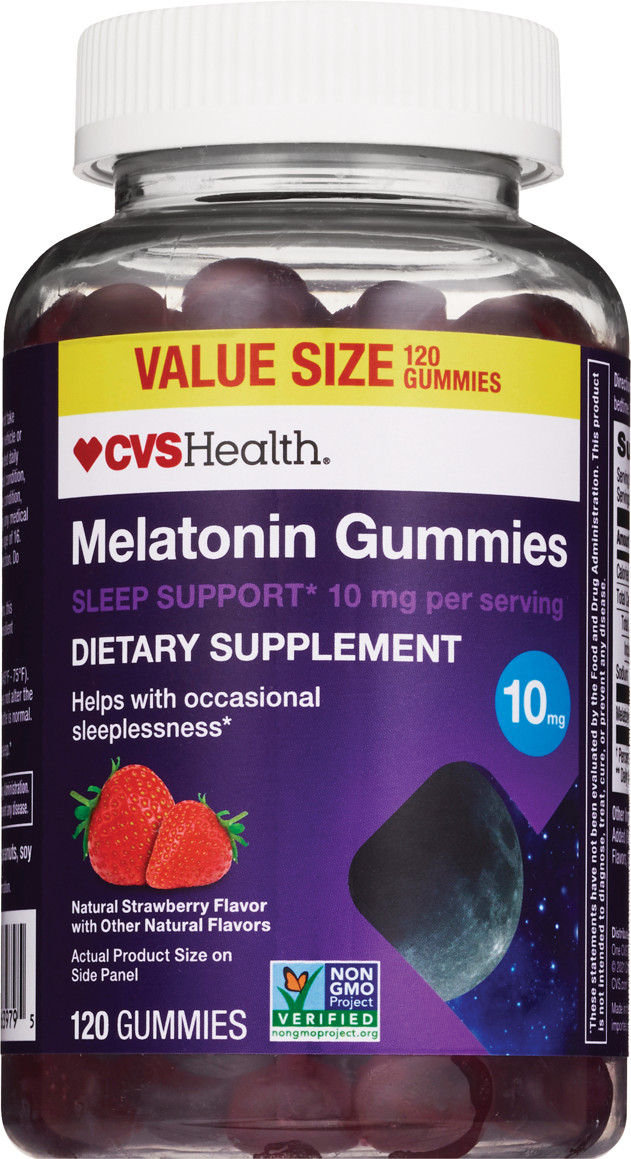 CVS Health 10mg Melatonin Gummies, Strawberry