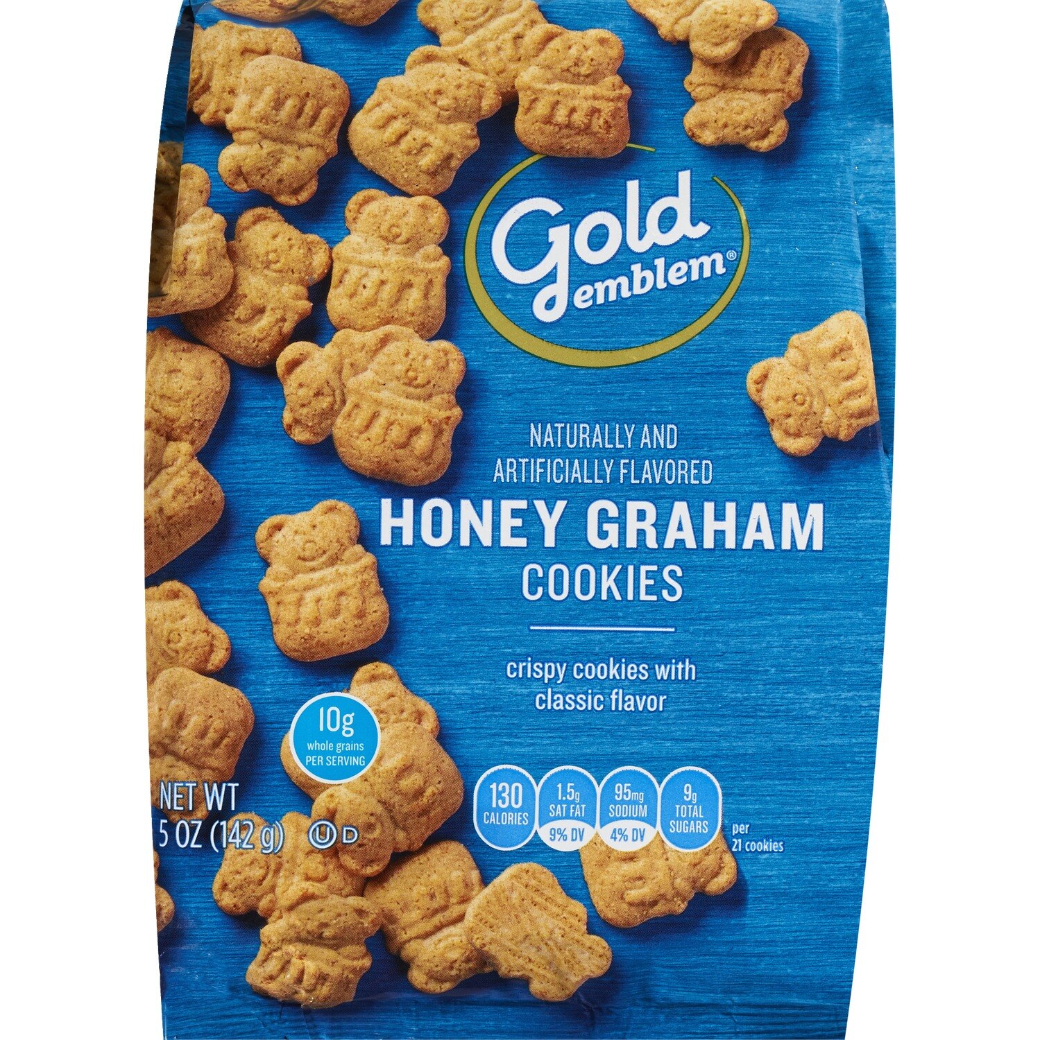 Gold Emblem Honey Graham Cookies, 5 oz