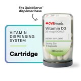 CVS Health QuickServe Vitamin D3 Vitamin Cartridge, 60 CT, thumbnail image 1 of 14