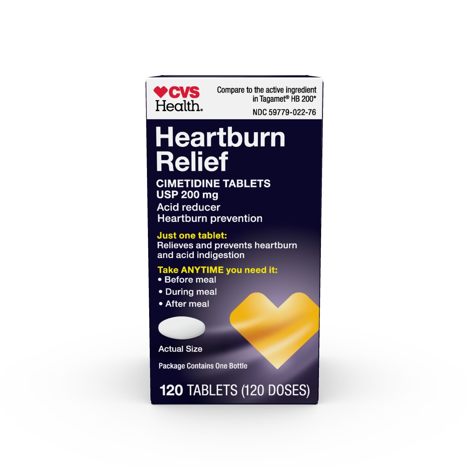 CVS Health Heartburn Relief Tablets