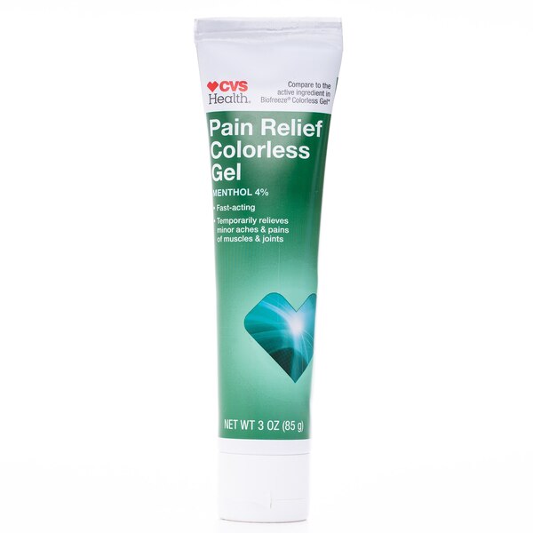 CVS Health Pain Relief Menthol 4% Gel, 3 OZ