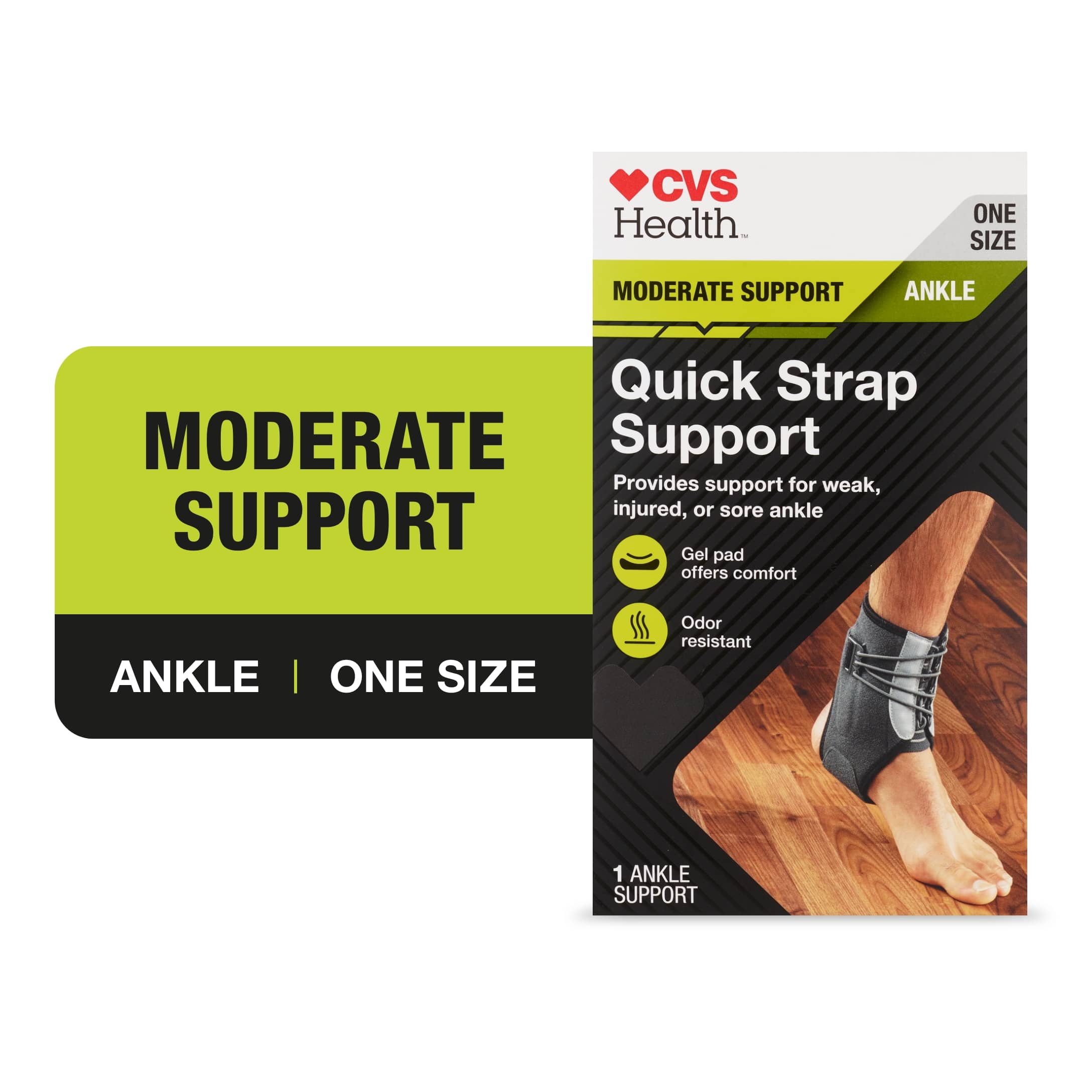 CVS Health Quick Strap Ankle Support