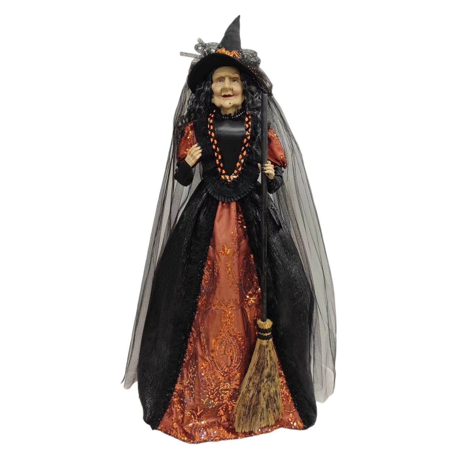 Spooky Village Witch Decoration, 42 in