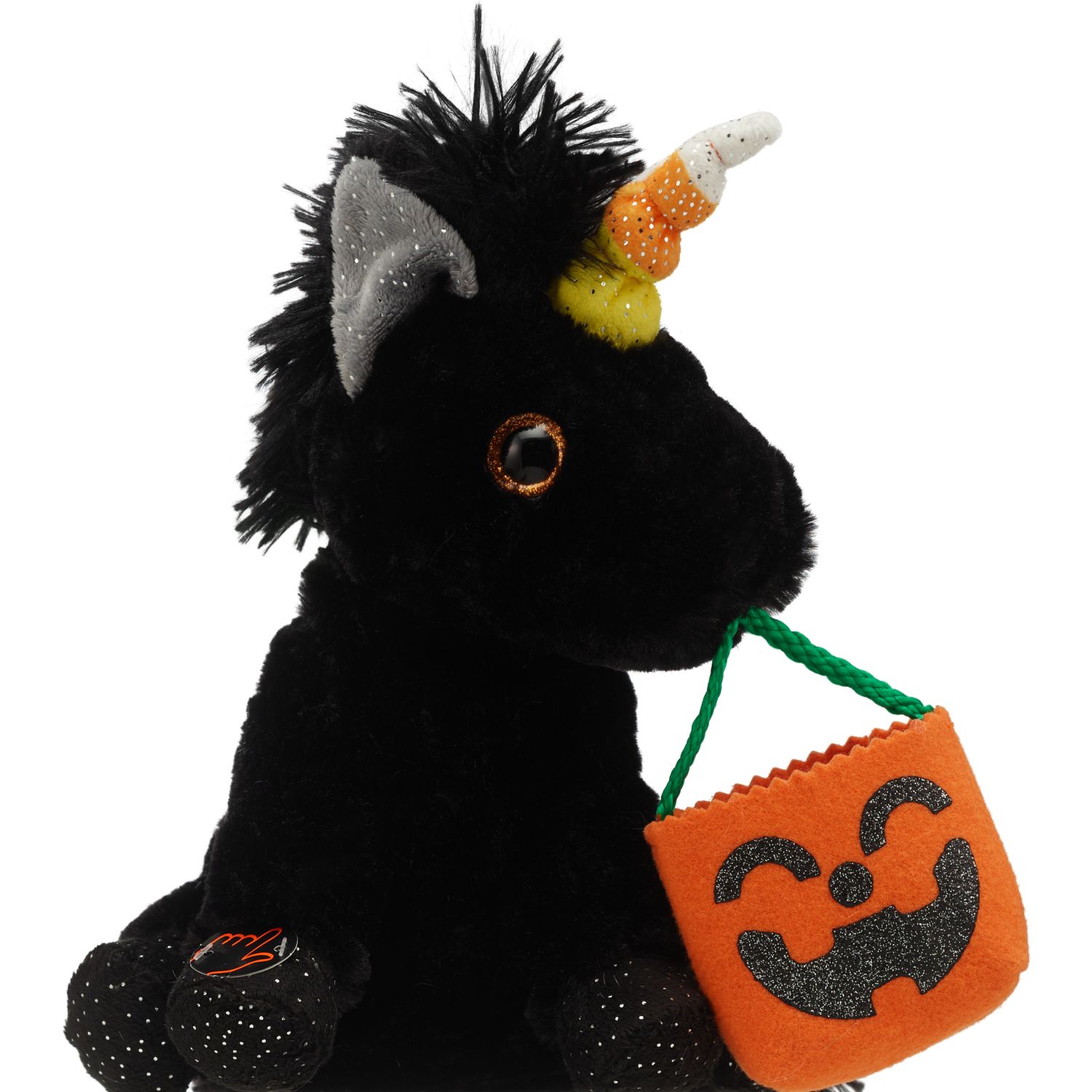 Spooky Village Animated Unicorn, 8 in