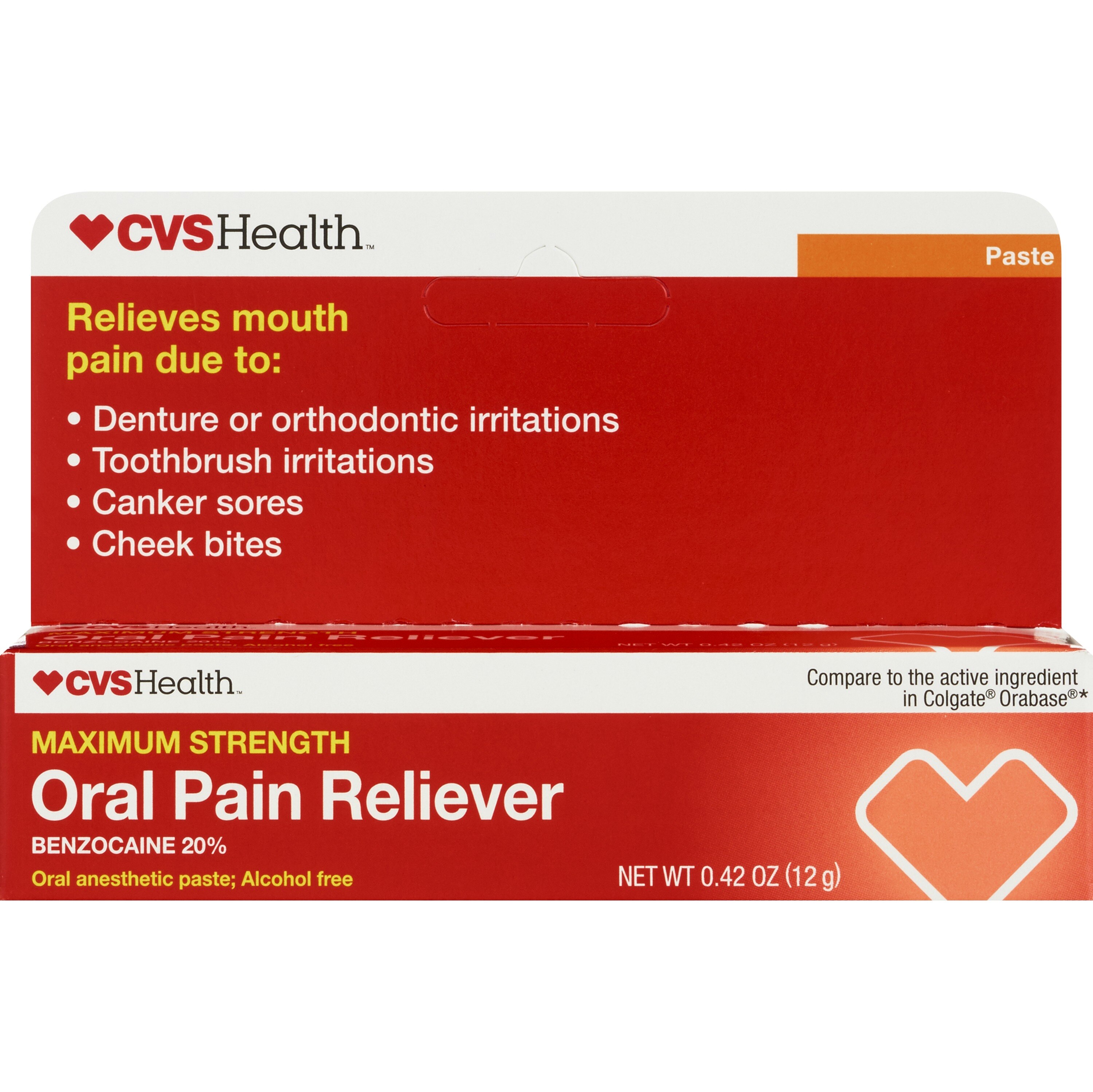 CVS Health Maximum Strength Oral Pain Reliever, 0.42 OZ