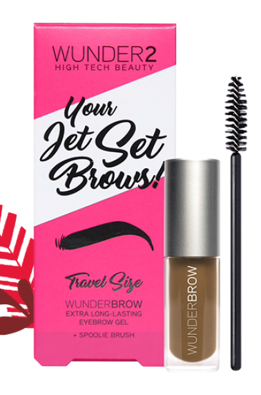 Wunder2 Your Jet Set Brows, Travel Size