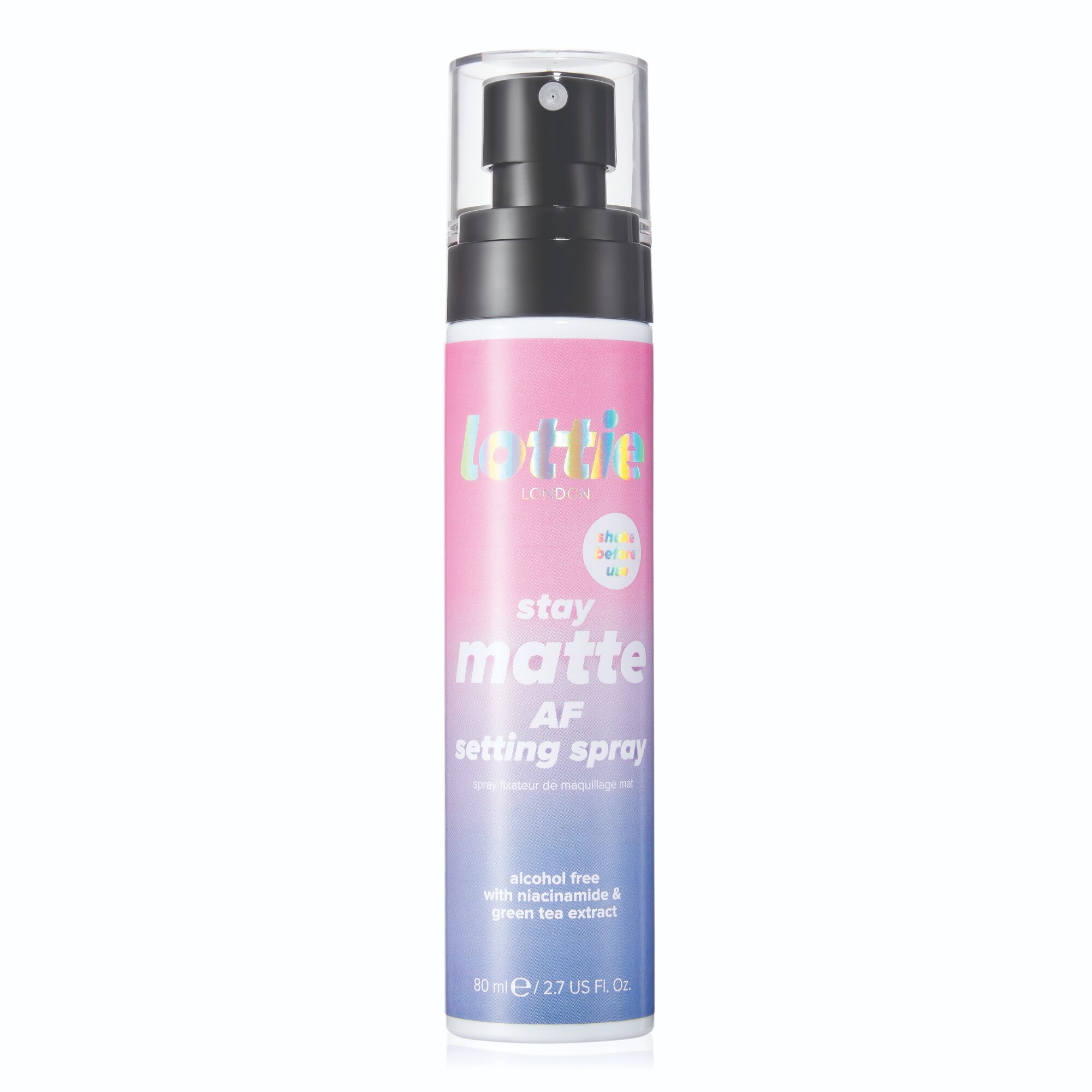 Lottie London Stay Matte AF Spray Mattifying Setting Spray