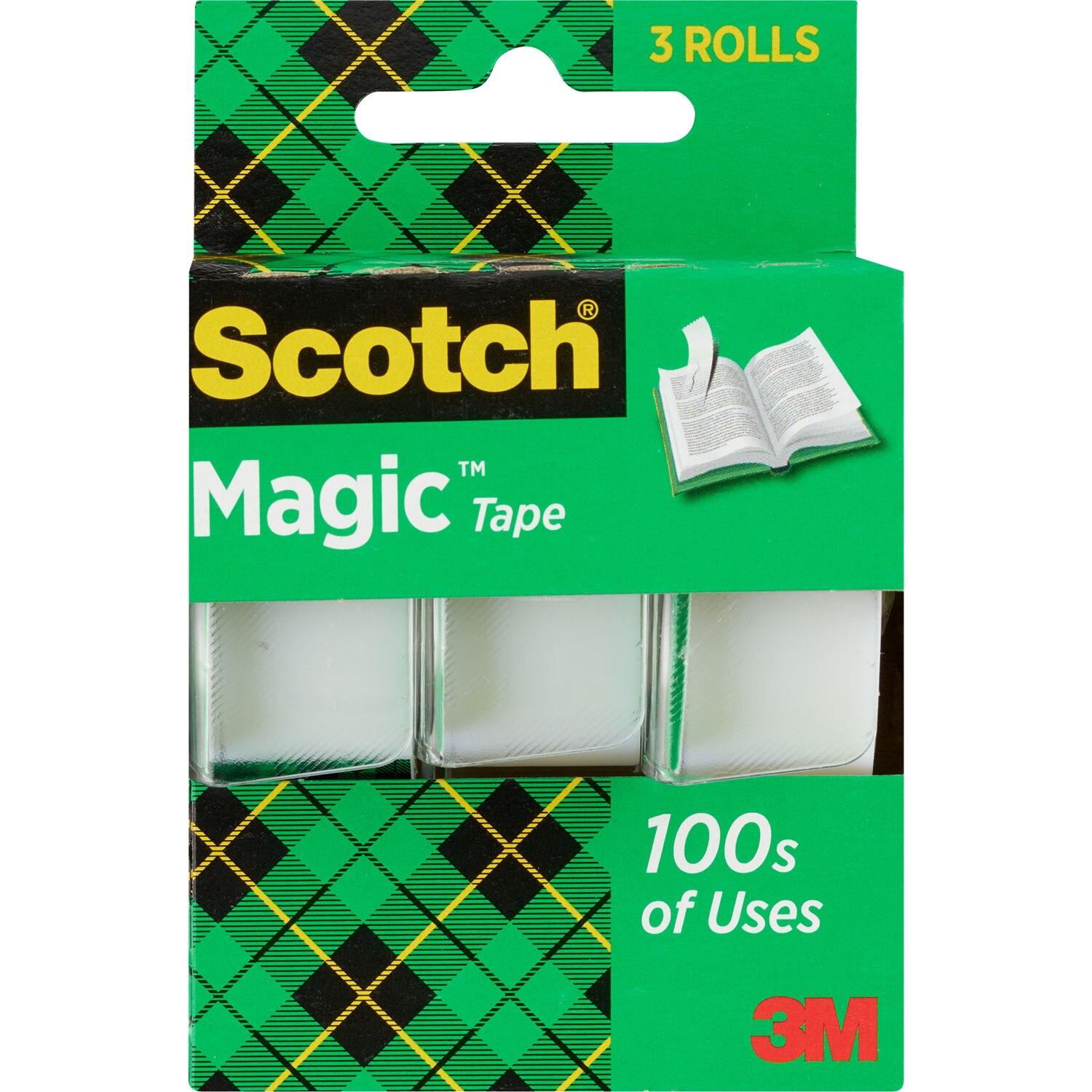 Scotch Magic Tape, 3 ct