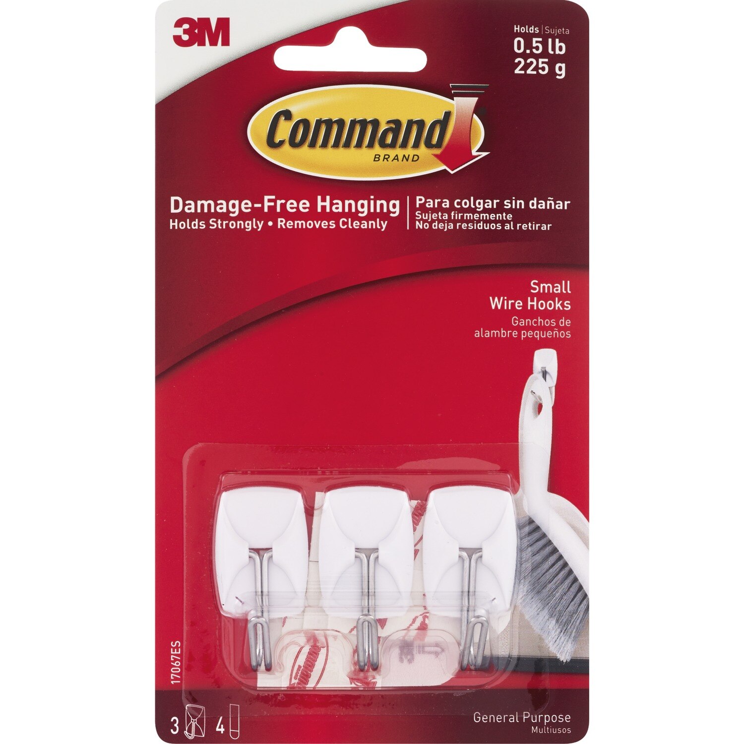 Command Utensil Hooks, 3 ct