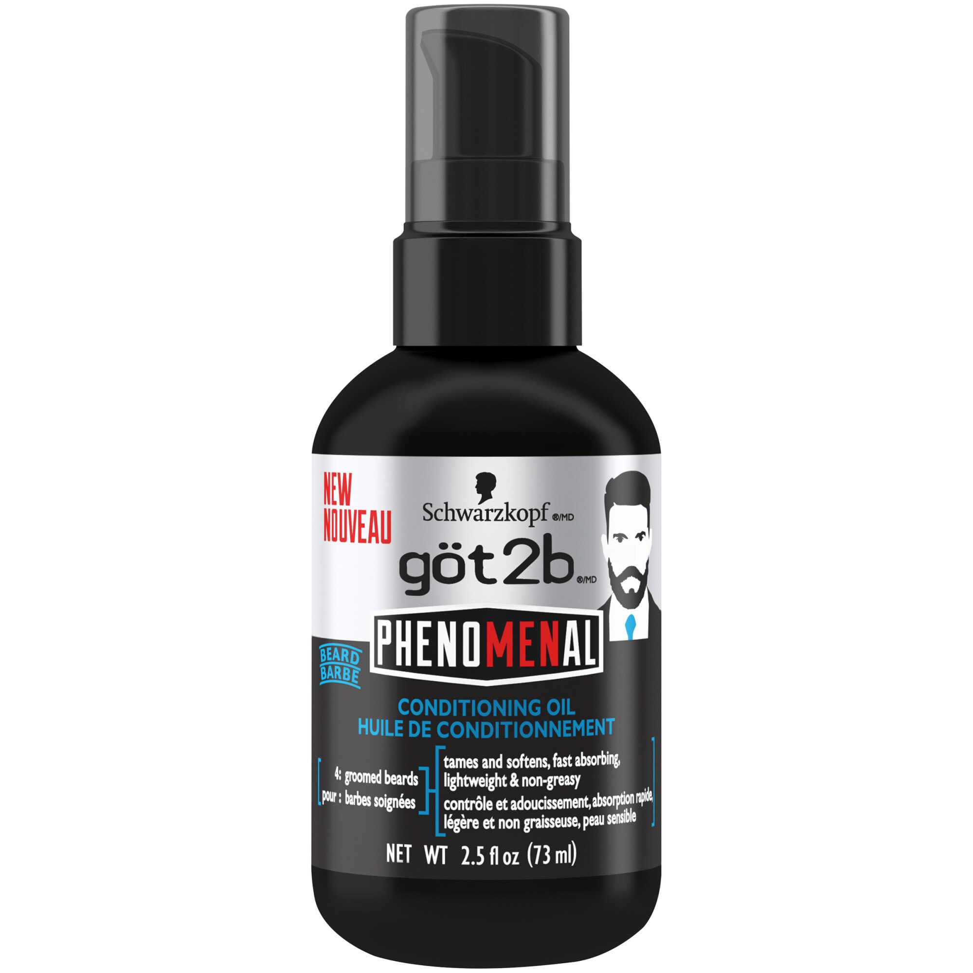 Got2b PhenoMENal Beard Conditioning Oil, 2.5 OZ