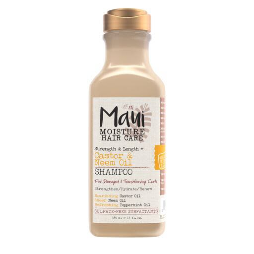 Maui Moisture Strength & Length Castor & Neem Oil Shampoo