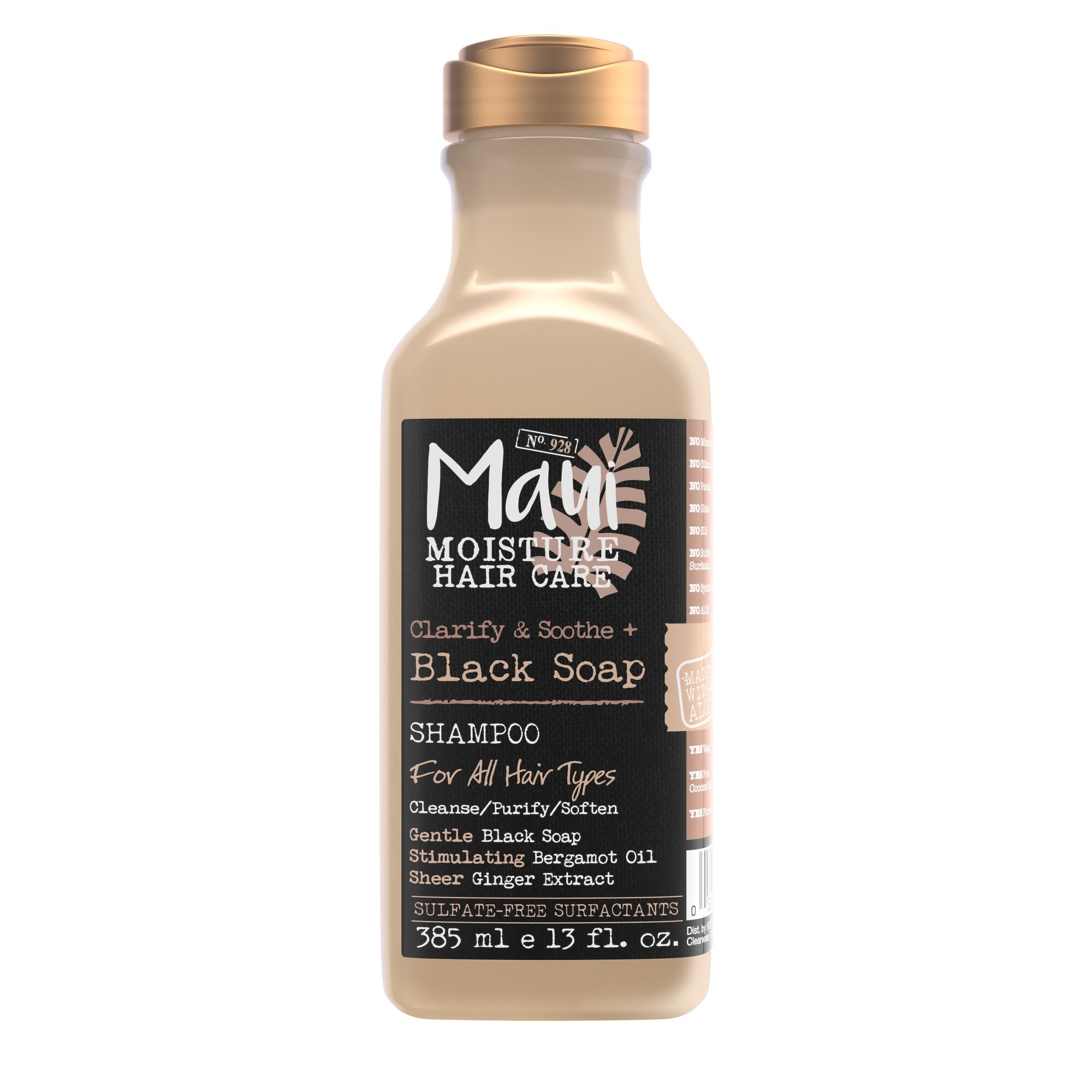 Maui Moisture Clarify & Soothe Black Soap Shampoo