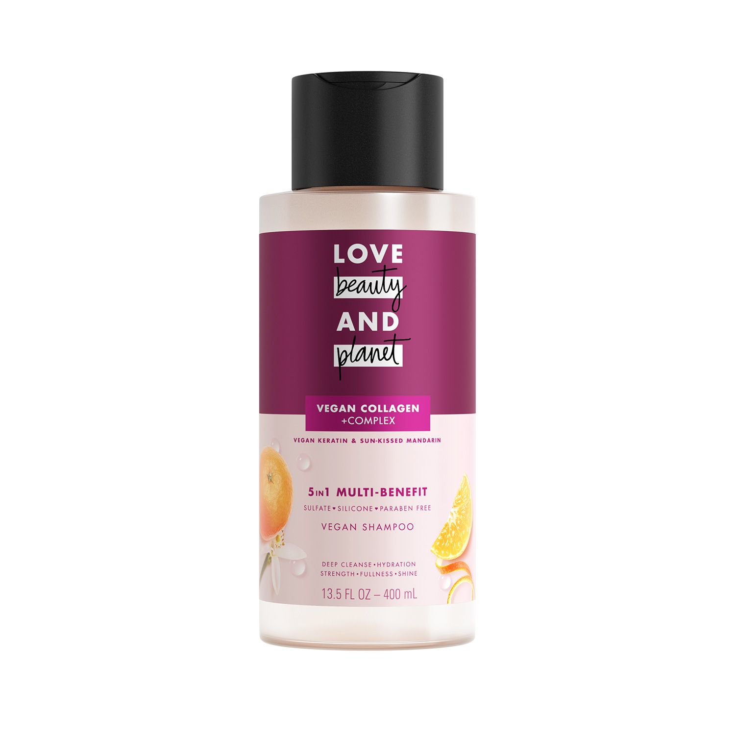 Love Beauty and Planet Biotin & Mandarin 5-in-1 Multi-Benefit Nourishing Shampoo