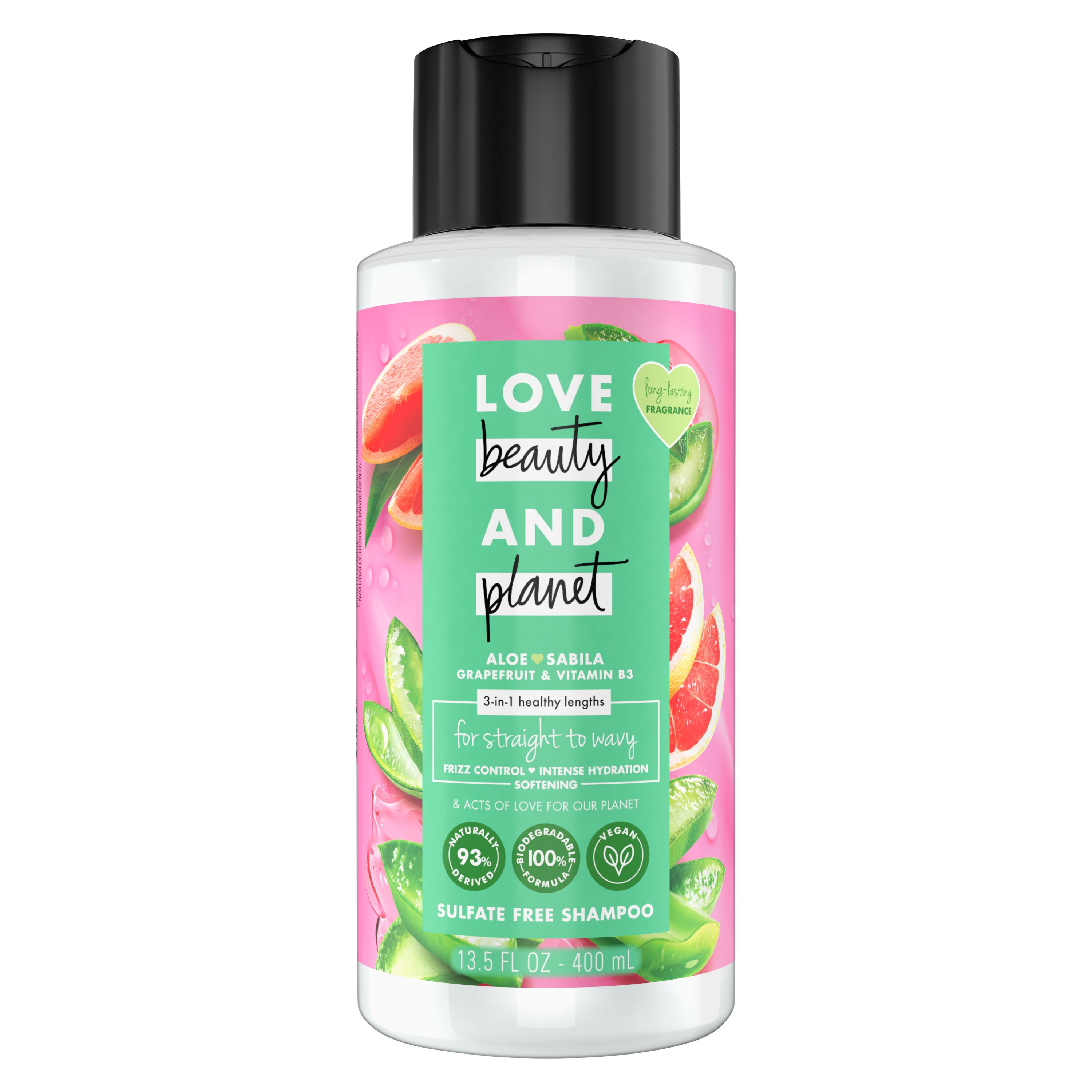 Love Beauty and Planet Aloe & Grapefruit Shampoo