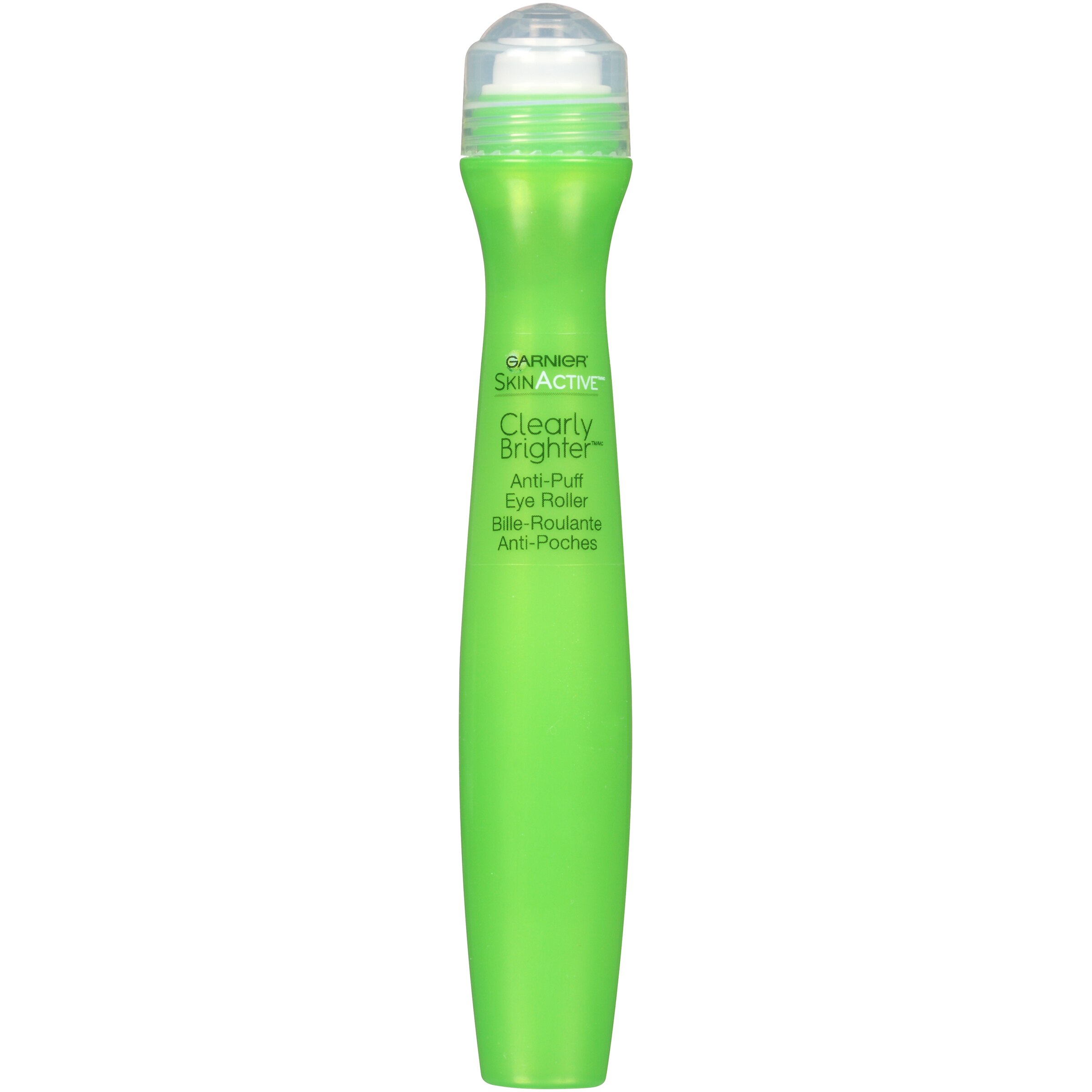 Garnier Skin Active Clearly Brighter Anti-Puff Eye Roller, 0.5 OZ