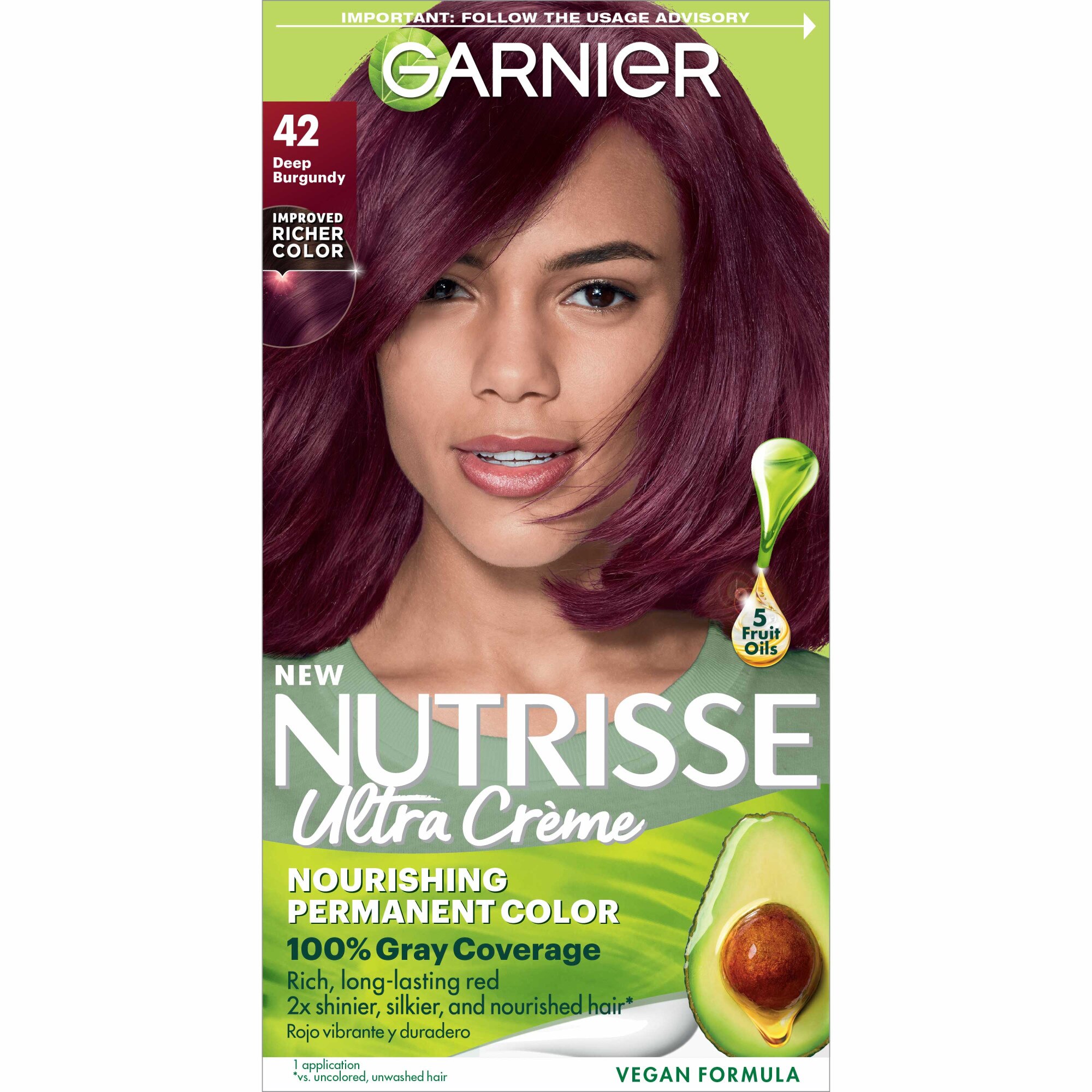 Garnier Nutrisse Nourishing Permanent Hair Color Creme