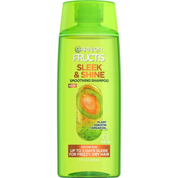 Garnier Fructis Sleek & Shine Shampoo, 3 OZ