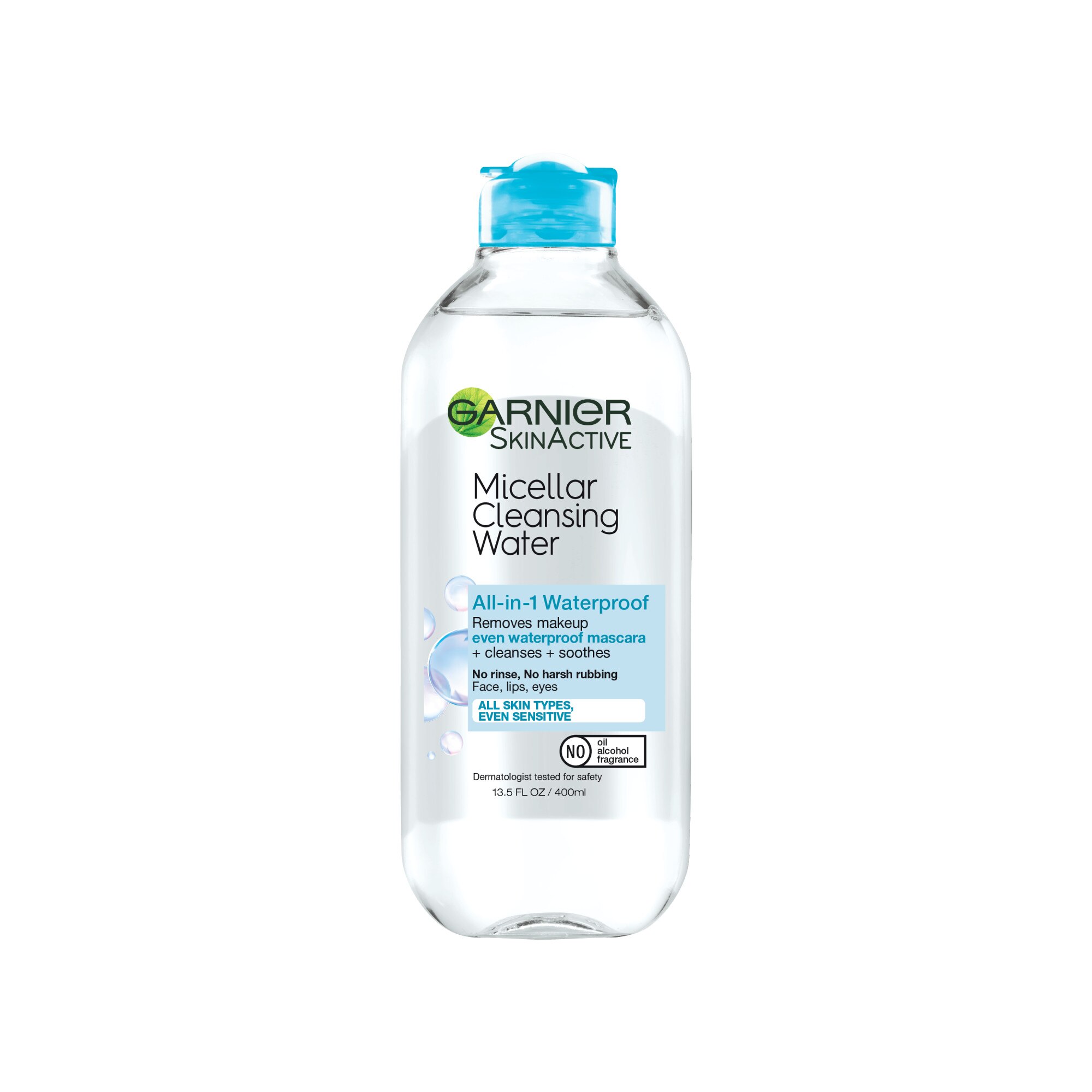 Garnier SkinActive Micellar Cleansing Water, For Waterproof Makeup