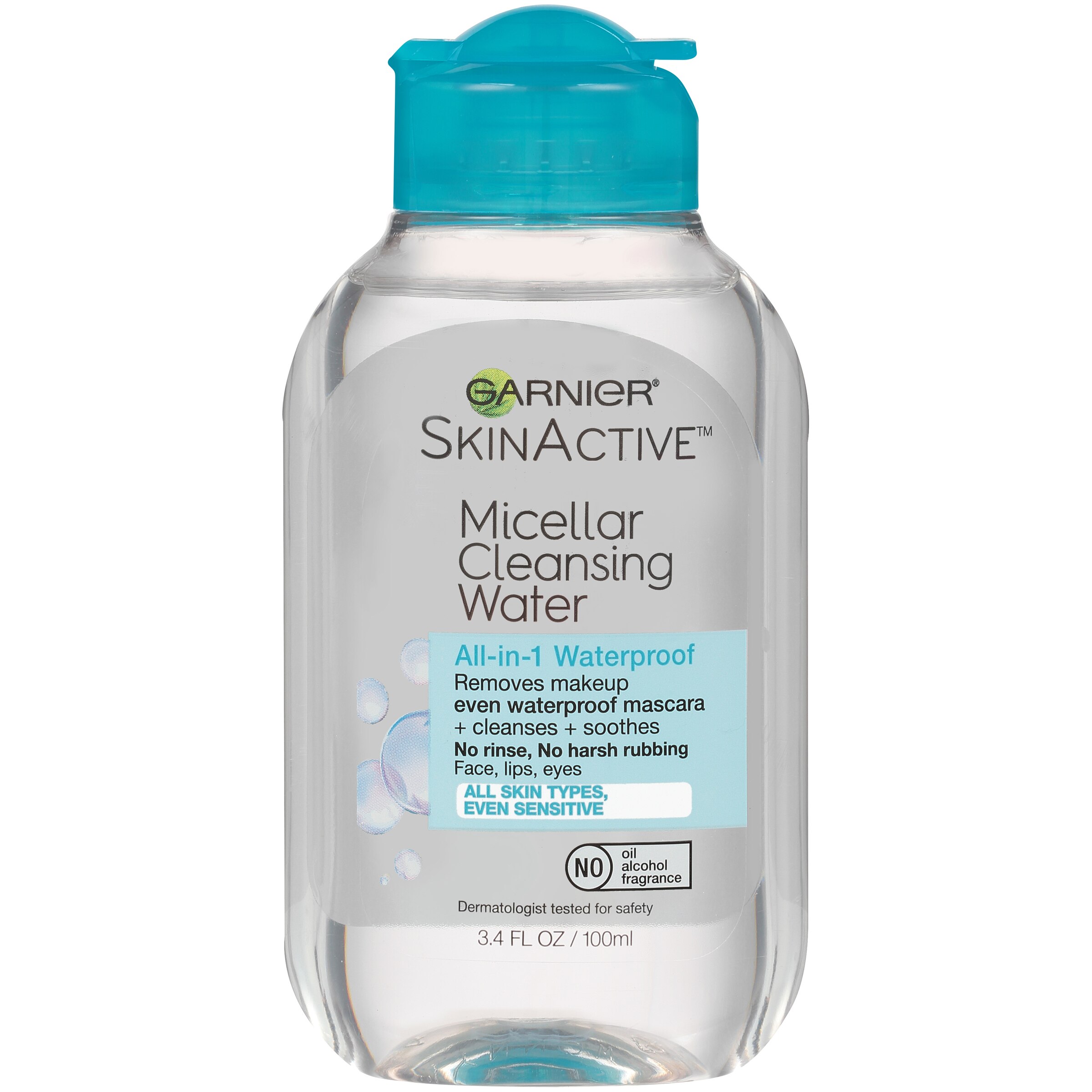 Garnier SkinActive Micellar Cleansing Water, For Waterproof Makeup