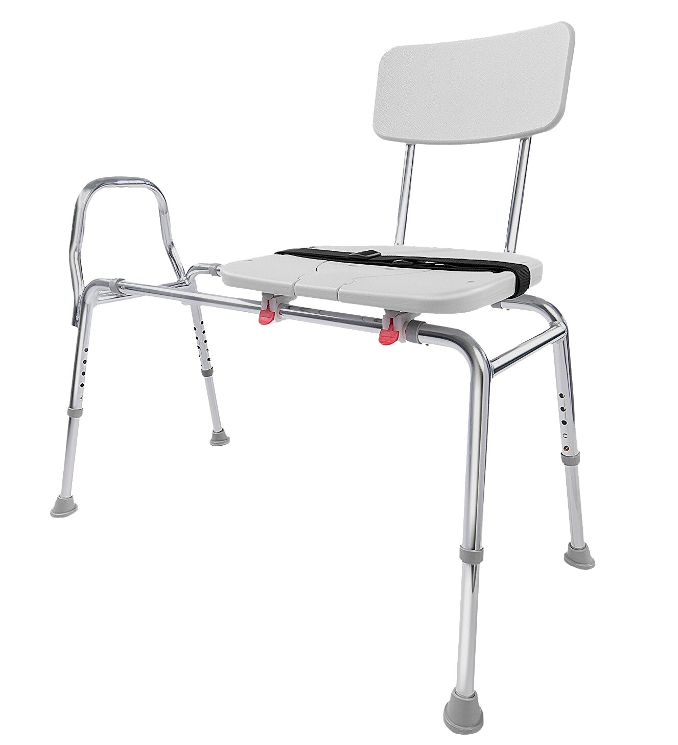 Eagle Health Supplies Sliding Transfer Bench with Cut-Out Seat