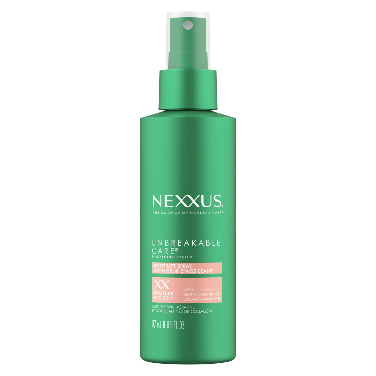 Nexxus Unbreakable Care Root Lift Hair Thickening Spray, 6 OZ