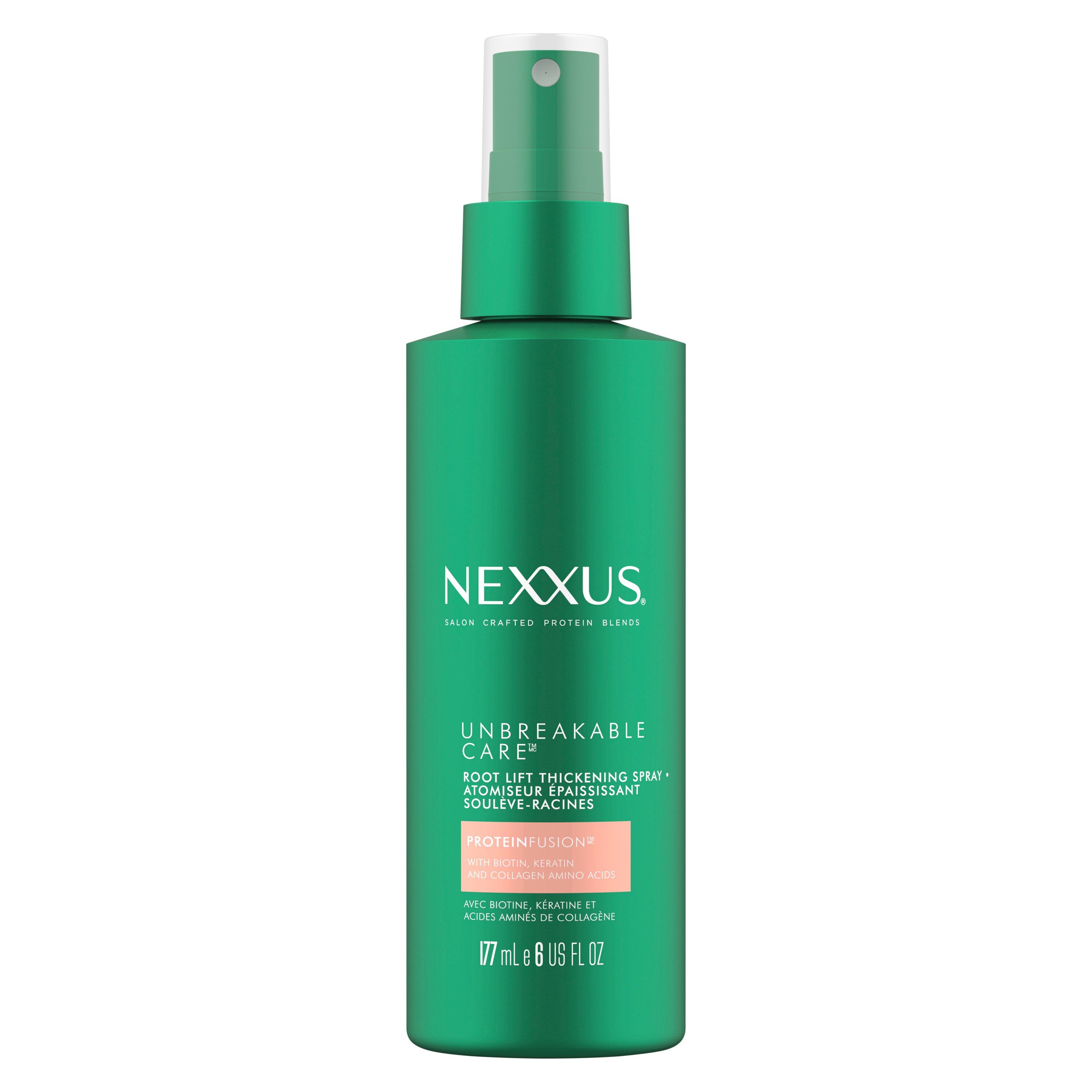 Nexxus Unbreakable Care Root Lift Hair Thickening Spray, 6 oz