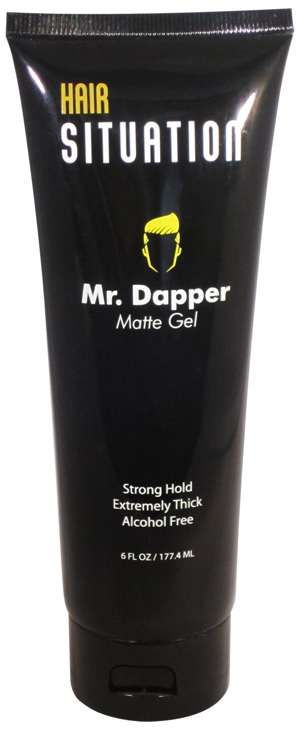 Hair Situation Mr. Dapper Matte Gel, Strong Hold, 6 OZ