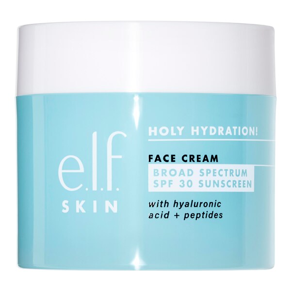 e.l.f Holy Hydration! Face Cream, SPF 30, 1.76 OZ