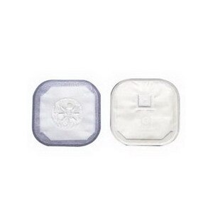 Hollister 1-Piece Stoma Cap with Porous Cloth Tape Adhesive 3 in. Stoma Transparent, 30CT