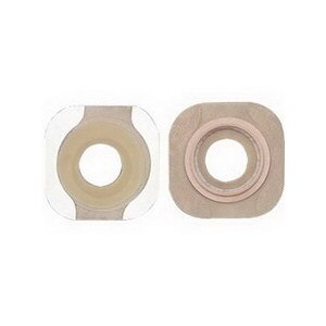 Hollister New Image Flextend 2-Piece Pre-Cut Flat Skin Barrier with Tape Border 5/8 in. Stoma, 5CT