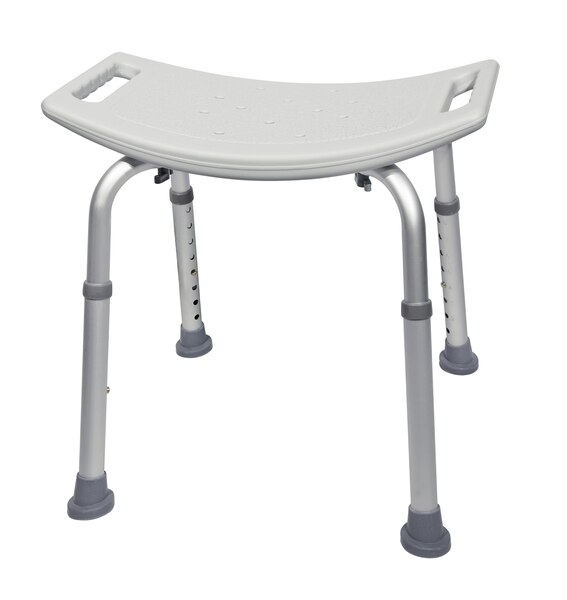 McKesson Bath Bench 19-1/4 Inch Seat Width 300 lbs. Weight Capacity, Gray