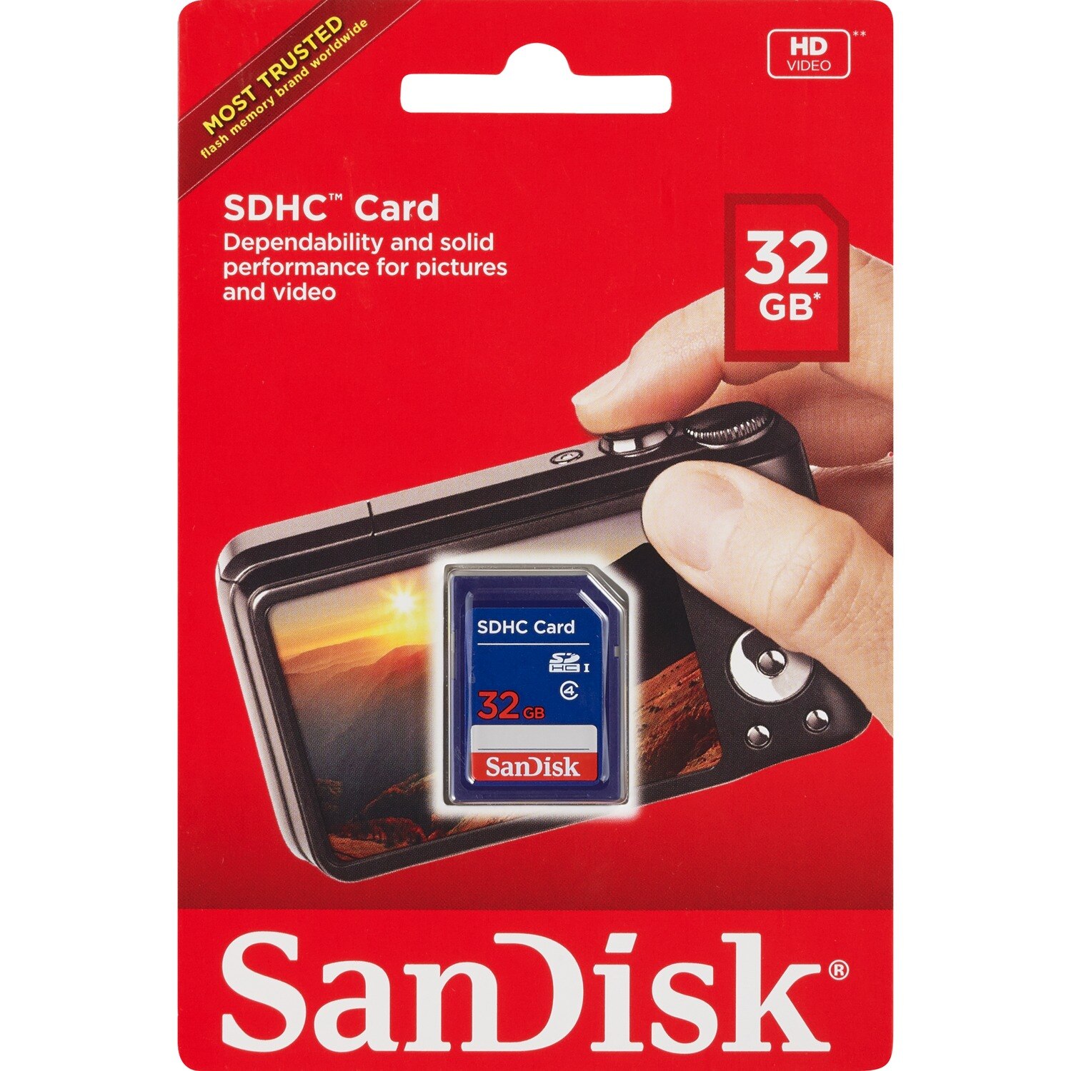 SanDisk 32GB SDHC Card