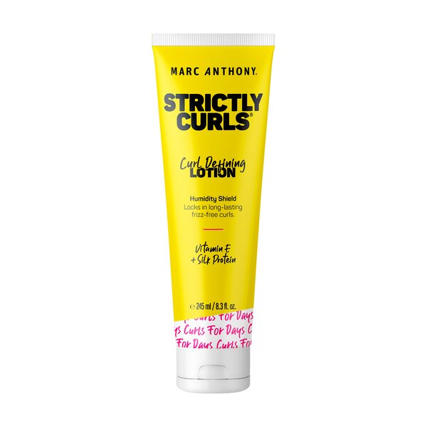 Clicking on the image opens a new modal with 8 larger images of Marc Anthony Strictly Curls Curl Defining Lotion. Some images may not have descriptive text. 2 out of 8.
